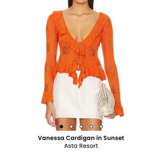 Vanessa Cardigan in Sunset
